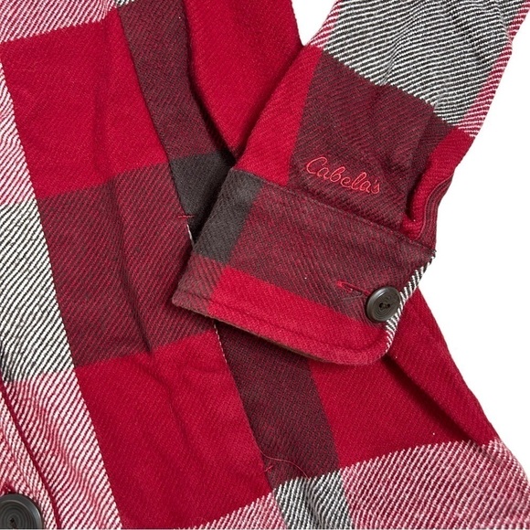 Cabela’s Plaid Button Down Shacket - Picture 5 of 11